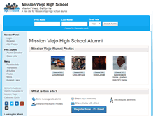 Tablet Screenshot of missionviejohighschool.org